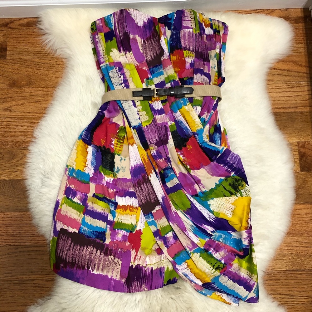 Ali Ro silk cocktail dress 👗